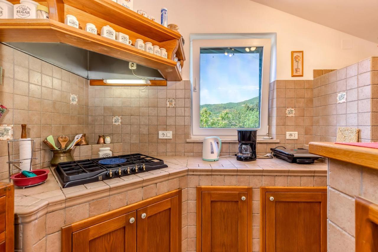 Villa REA Brseč Esterno foto
