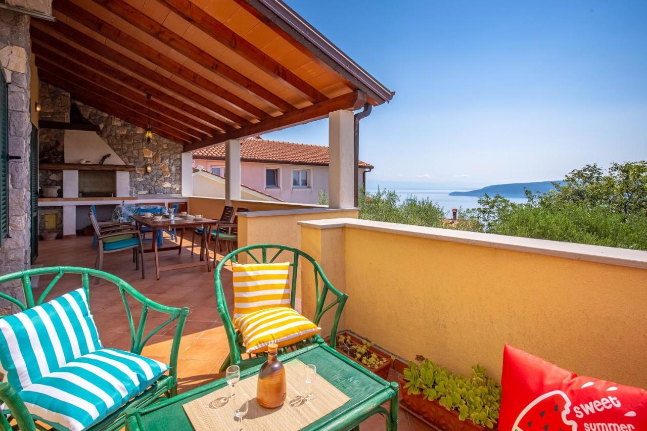 Villa REA Brseč Esterno foto
