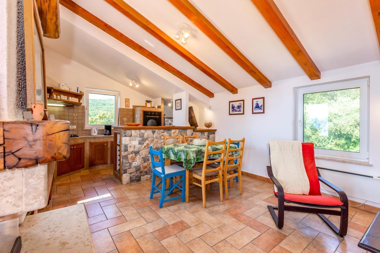 Villa REA Brseč Esterno foto