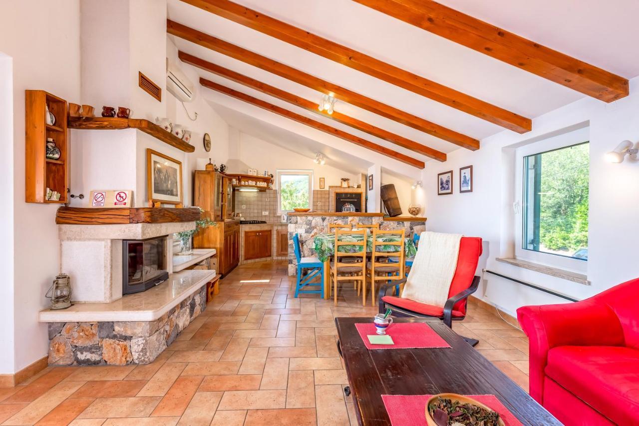 Villa REA Brseč Esterno foto