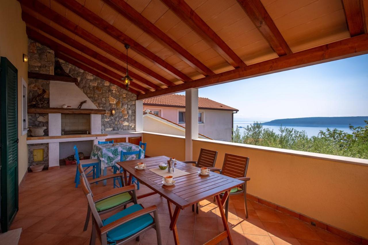 Villa REA Brseč Esterno foto